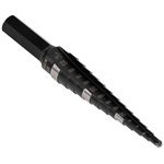 KTSB01, Other Tools 13-Step Drill Bit, 3/8-Inch Hex, Double Straight Flute ...