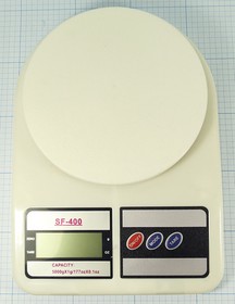 Весы настольные, предельный вес 5 кг, точность 1 гр, SF-400, [HD-806,KE-5]