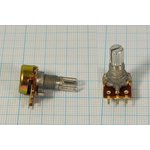 Резистор переменный, поворотный, 50к, линейность B, 13мм/WH120-1