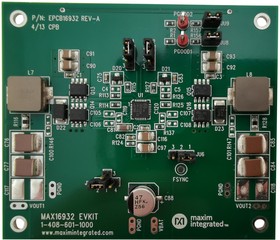 MAX16932EVKIT#, EVAL BOARD, SYNCHRONOUS BUCK CONTROLLER