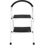 DELI Stepladder steel two-stage dl509012 ( max. height 460mm, up to 150kg, gap
