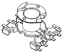 RM6-8P-J-3,8-B-1, RM6 Каркас 1 сек. 8 выв. SMD
