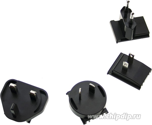 AC PLUG-US Mean Well, Interchangeable AC Input Plug, US, GE12 Series