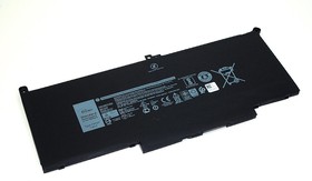 Фото 1/2 Аккумулятор F3YGT для ноутбука Dell Latitude 12 7290 7.6V 7500mAh черный Premium