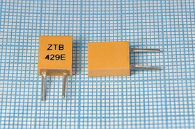 Керамические резонаторы 429кГц с двумя выводами; №пкер 429 \C07x4x09P2\\3000\ \ZTB429E\2P-2