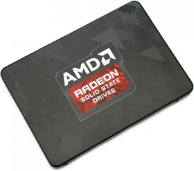 Фото 1/4 Твердотельный накопитель SSD AMD Radeon R5 R5SL960G 960GB 2.5" Client SATA 6Gb/s, 563/513, IOPS 84/62K, MTBF 2M, 3D TLC, 480TBW, RTL (1