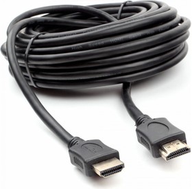 Фото 1/2 Кабель HDMI 10м v2.0 19M/19M серия Light черный позол.разъемы экран пакет CC-HDMI4L-10M
