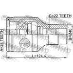 0711-RM415RH, Шрус внутренний правый 28x40x22