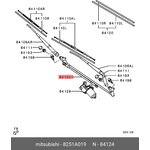 Трапеция стеклоочистителя MITSUBISHI 8251A019