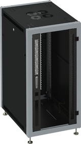 Коммутационный шкаф SYSMATRIX, 22U 600х800х1100 передняя дверь-стекло, задняя-2 створки SL 6822 914