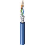 2202ELW.00500, Cat6a Ethernet Cable, S/FTP, Blue LSZH Sheath, 500m, Low Smoke Zero Halogen (LSZH)