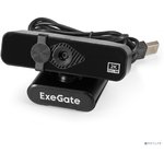 ExeGate Stream С958 2K (матрица 1/3.2" 5Мп, 2592x1944, 30fps, 4-линзовый объектив, автофокус, USB, микрофон с шумоподавлением, универсальное