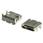 USB3.1 TYPE-C 16PF-015, Разъем USB 3.1 тип С, 16 контактов