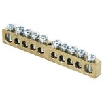 sn0-63-10, EKF zero bus, with grounding 63.10 brass, 10 pcs.