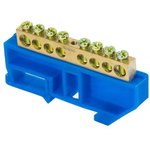 sn0-63-08- d, Busbar 0 PE 63.08 on a DIN rail