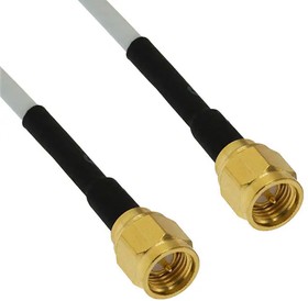 415-0033-M1.5, RF Cable Assemblies Straight SMA Plug to Straight SMA Plug