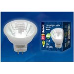 LED-MR11-3W/NW/GU4/220V GLZ21TR Лампа светодиодная, 220V. Прозрачная. UL-00001703