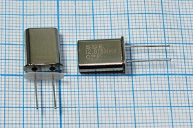 Резонатор кварцевый 12.616МГц в корпусе HC49U, без нагрузки; 12616 \HC49U\S\ 30\ 20/-20~70C\49U[SDE]\1Г +IS