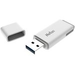 Флеш Диск Netac 128Gb U185 NT03U185N-128G-30WH USB3.0 белый