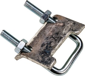 Фото 1/4 P 2785, Galvanised Steel Beam Clamp, Fits Channel Size 21 x 41mm