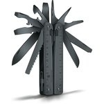 3.0323.3CN, Мультитул Victorinox SwissTool BS, 115 мм, 29 функций, чёрный ...