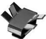 580100B00000G, Heat Sink Passive DIP Staggered Aluminum 30°C/W Black Anodized