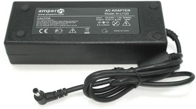 Фото 1/3 Блок питания (сетевой адаптер) Amperin для ноутбуков Lenovo 19.5V 6.15A 120W 5.5x2.5 мм черный, с сетевым кабелем