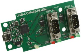 USB-COM485-PLUS2, Interface Modules USB HS to RS485 Conv Assembly 2 DB9 Port
