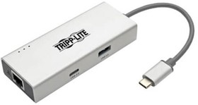 U442-DOCK13-S, Interface Modules Tripp Lite USB C Docking Station 4k a. 30Hz w/ USB Hub, HDMI Gbe USB C
