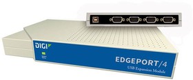 EP-USB-4, Interface Modules Digi Edgeport/4; 4 port DB-9 RS232 to USB Converter (includes 1 meter A to B USB cable); Replaces 301-1000-04
