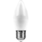 Лампа светодиодная SBC3715 Свеча E27 15W 4000K 55206