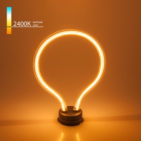 Фото 1/8 BL150/Светодиодная лампа Art filament 4W 2400K E27 round