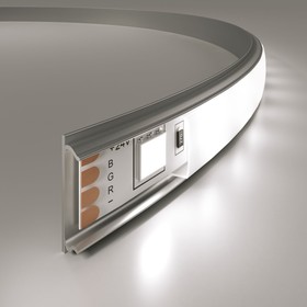 Фото 1/5 LL-2-ALP012 / Гибкий алюминиевый профиль для LED ленты (под ленту до 10mm)