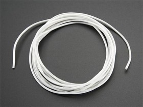 Фото 1/2 1882, Adafruit Accessories Silicone Cover Stranded-Core Wire - 2m 26AWG White