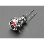 2178, Adafruit Accessories 5mm Chromed Metal Wide Concave Bevel LED Holder - ...