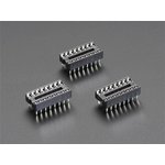 2203, Adafruit Accessories IC Socket - for 16-pin 0.3 Chips - Pack of 3