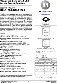 NCL31001MNITWG LED Driver, 57 V 48-Pin QFN – купить оптом и в розницу