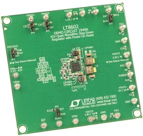 DC1949A, Power Management IC Development Tools LT8602 Demo Board - Nominal 12V input to