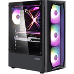 Корпус ATX Zalman N4 REV.1, Midi-Tower, без БП, черный [n4 rev.1 black]