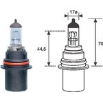 002555200000, Лампа HB1 12V [standart], 65W/45W 12V P29t