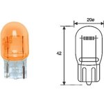 002052300000, Лампа накаливания WY21W 12V