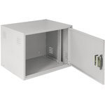 Настенный антивандальный шкаф, 9U, Ш600хВ470хГ450мм, серый EC-WS-096045-GY