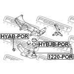 1220-POR, 1220-POR_опора шаровая переднего нижнего рычага!\ Hyundai H100 (Au ...