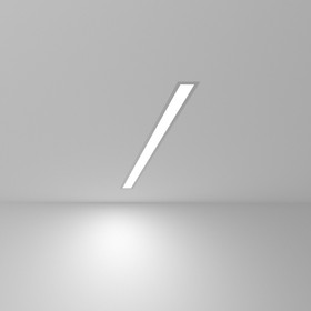 Фото 1/5 101-300-78 / Линейный светодиодный встраиваемый светильник 78см 15W 6500K матовое серебро
