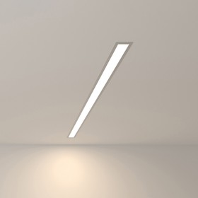 Фото 1/8 101-300-103 / Линейный светодиодный встраиваемый светильник 103см 20W 4200K матовое серебро