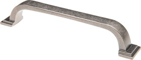 Ручка-скоба 128 мм, черненый старинный цинк RS-123-128 BAZ