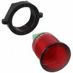 CNX722C200FVB, LED Panel Mount Indicators 22MM RED FLEXVOLT SCREW BLOCK