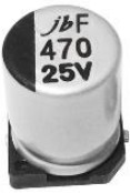 Конденсатор электролитический SMD JCF 220uF 16V 6.3x7.7mm 20% / JCF1C221M063077