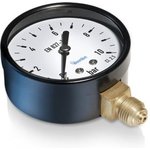 Analogue Pressure Gauge 2.5bar Bottom Entry, MAT2-D20.B18, 0bar min.