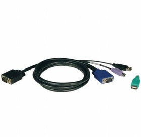P780-010, Computer Cables USB/PS2 Cbl/B040/042 w/USB AF-PS/2M-10'